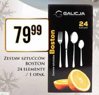 Komplet sztućców boston galicja