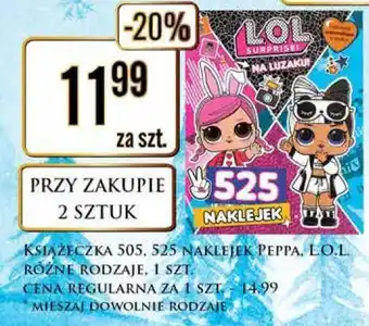 Dino Książeczka 525 naklejek lol surprise oferta