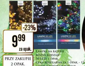 Lampki 50 led