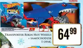 Dino Tor atak rekina hot wheels oferta