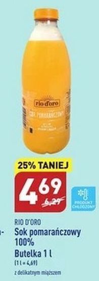 ALDI Sok pomarańczowy rio d'oro oferta
