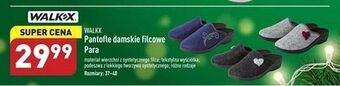 ALDI Pantofle domowe z filcu damskie rozm. 37-40 walkx oferta