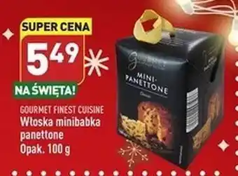 ALDI Babka panettone mini gourmet finest cuisine oferta