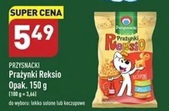 ALDI Prażynki reksio ketchup przysnacki oferta