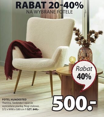 JYSK Fotel oferta