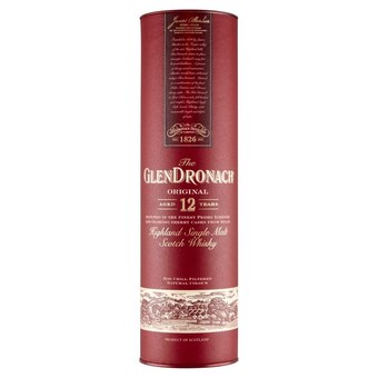 Carrefour The glendronach original aged 12 years highland single malt scotch whisky 700 ml oferta