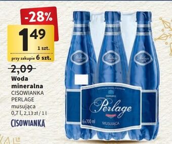 Intermarche Woda musująca cisowianka perlage oferta