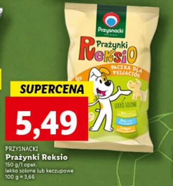 Lidl Przysnacki Prażynki Reksio 150g oferta