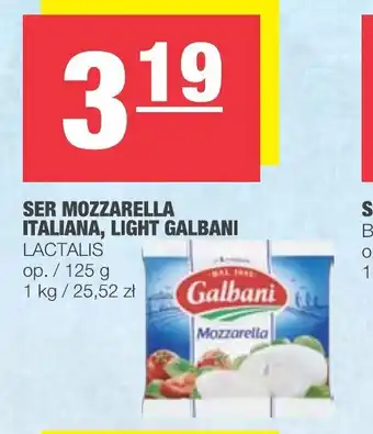 Spar Ser Mozzarella Galbani 125g oferta