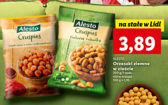 Lidl Alesto Orzeszki ziemne w cieście 200g/1 opak. oferta