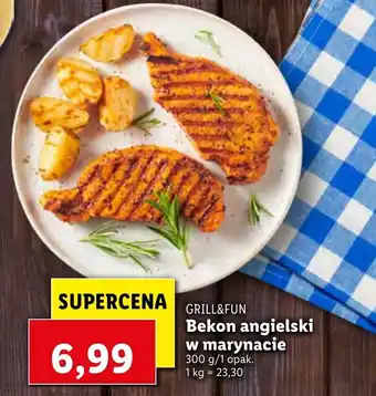 Lidl Bekon angielski w marynacie 300g oferta