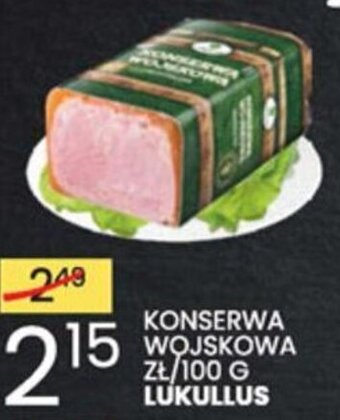 Wafelek Lukullus Konserwa wojskowa 100g oferta