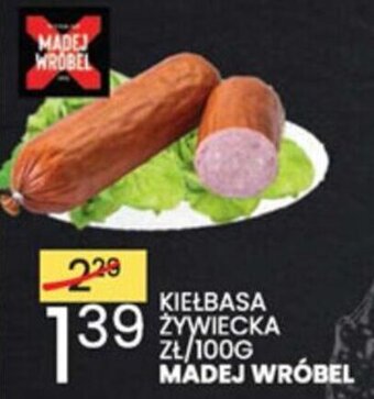 Wafelek Madej&Wróbel Kiełbasa żywiecka 100g oferta