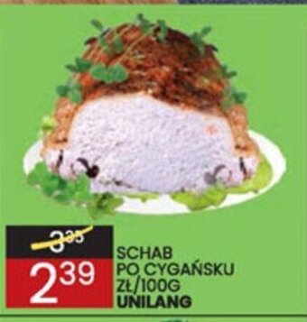 Wafelek Unilang Schab po cygańsku 100g oferta