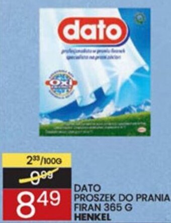 Wafelek Henkel Dato Proszek do prania firan 365g oferta