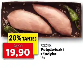 Lidl Polędwiczki z indyka 1kg oferta