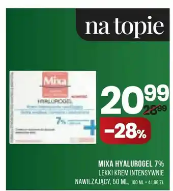 Drogerie Natura Mixa hyalurogel 7% oferta
