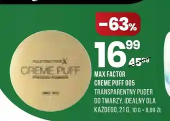 Drogerie Natura Max factor creme puff 005 oferta