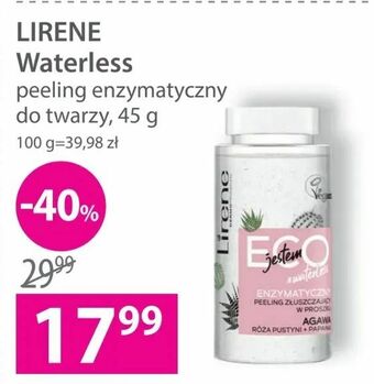 Hebe LIRENE Waterless oferta