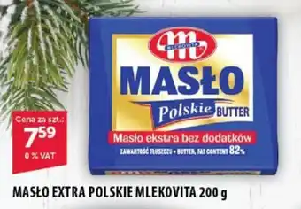 Eurocash Mlekovita Masło extra polskie 200g oferta