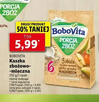 Lidl Kaszka zbożowo mleczna oferta