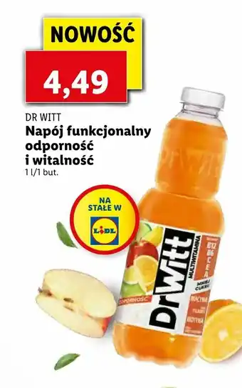Lidl Napój funkcjonalny odporność i witalność oferta