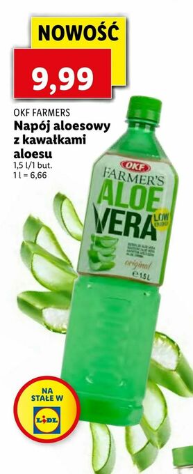 Lidl Napój aloesowy z kawałkami aloesu oferta