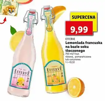Lidl Lemoniada francuska na bazie soku tłoczonego oferta