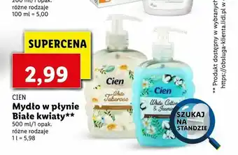 Mydło w płynie Białe kwiaty**
