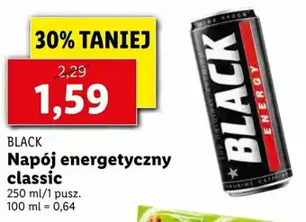 Lidl Napój energetyczny classic oferta