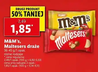 M&M's, Maltesers draże