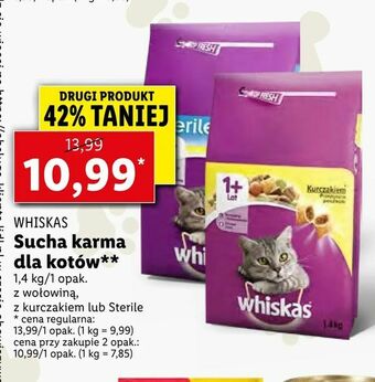 Lidl Sucha karma dla kotów oferta