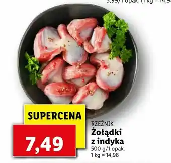 Lidl Żołądki z indyka oferta