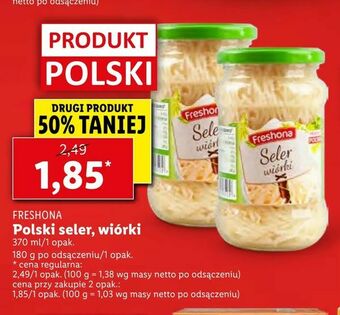 Lidl Polski seler, wiórki oferta