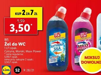 Lidl Żel do WC oferta
