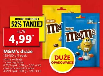 Lidl M&M's draże oferta