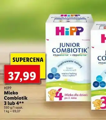 Lidl Mleko combiotik 3 lub 4** oferta