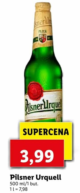 Lidl Pilsner Urquell oferta