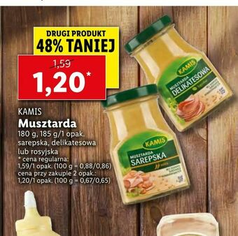 Lidl Musztarda oferta
