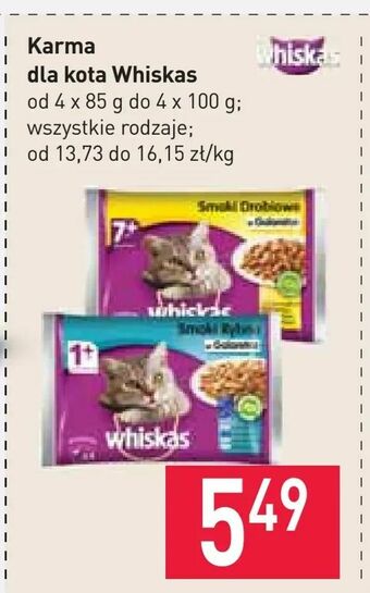 Stokrotka Karma dla kota Whiskas oferta