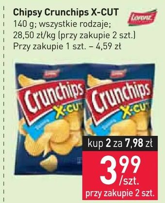 Stokrotka Chipsy Crunchips X-CUT oferta