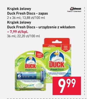 Stokrotka Krążek żelowy Duck Fresh Discs - urządzenie z wkładem oferta