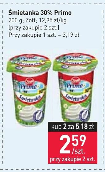 Stokrotka Śmietanka 30% Primo oferta