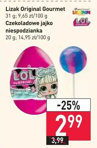 Stokrotka Lizak Original Gourmet oferta