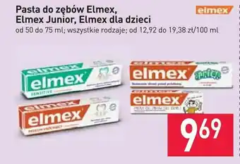 Pasta do zębów Elmex, Elmex Junior, Elmex dla dzieci