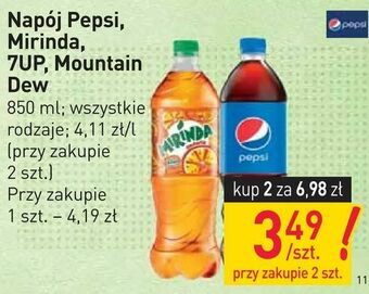 Stokrotka Napój Pepsi, Mirinda, 7UP, Mountain Dew oferta