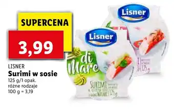Lidl Surimi w sosie 125g oferta