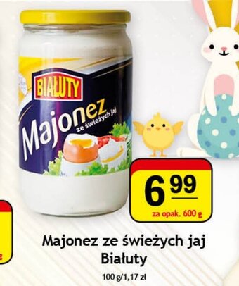 Gram Market Majonez ze świeżych jaj Białuty 600g oferta