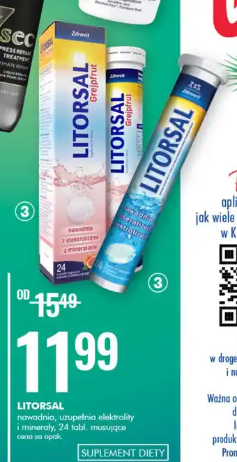 SuperPharm Litorsal tabletki musujące 24tab. oferta