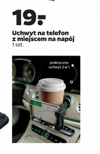 Netto Uchwyt na telefon z miejscem na napój oferta